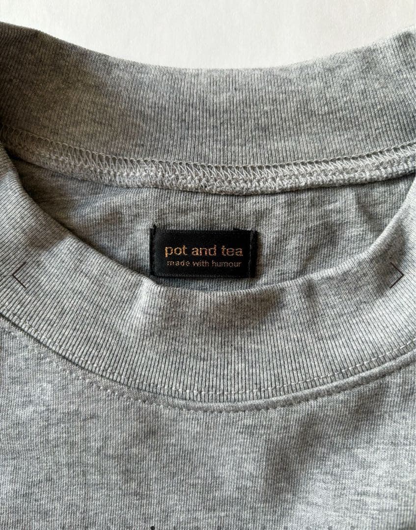 新品 未開封 pot and tea パフ袖カットソー ワンサイズ