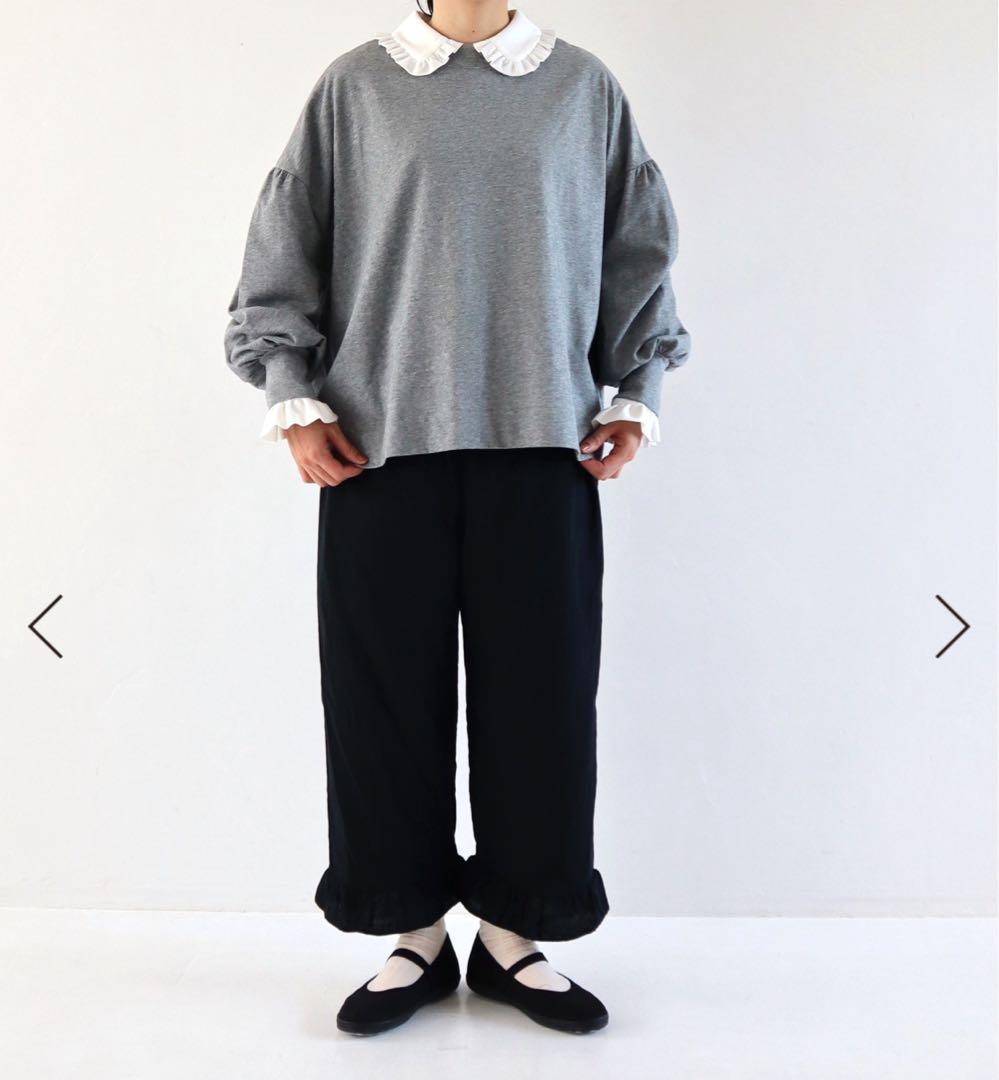 新品 未開封 pot and tea パフ袖カットソー ワンサイズ