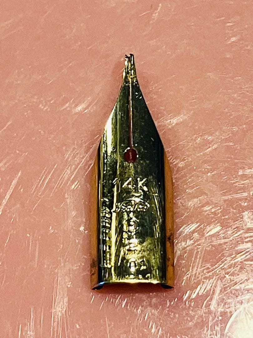 万年筆　14K 3個 18K 1個　金のペン先4個セット　約1.5グラム