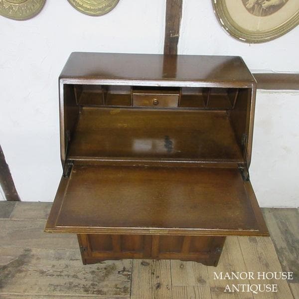 イギリス アンティーク 家具 ジェンティーク ビューロー デスク 机 6147d