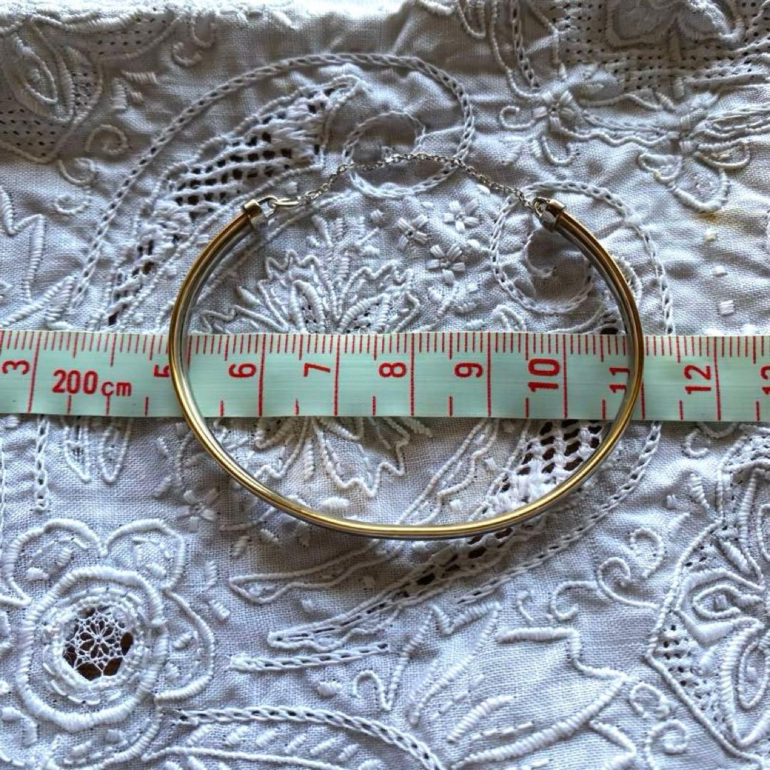 専用です！ K18 K18WG コンビカラー バングル ブレスレット