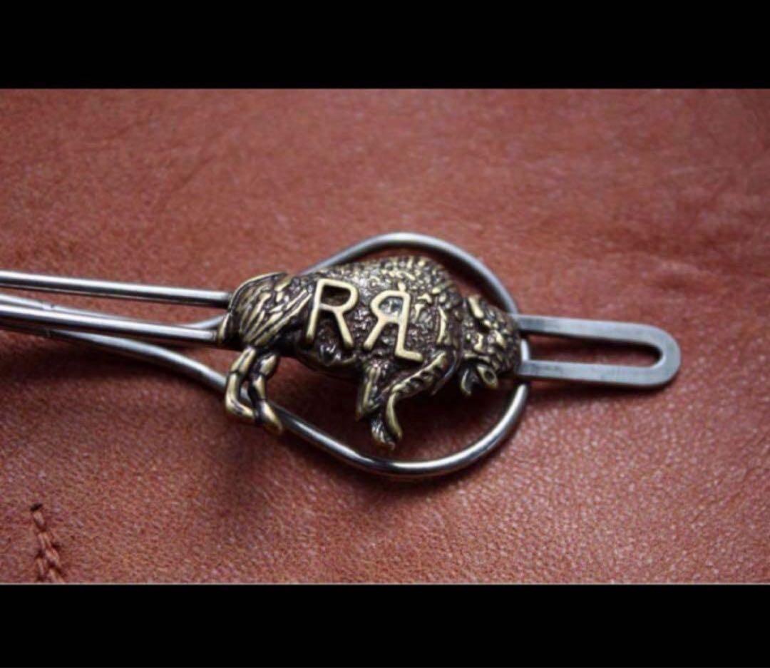 RRL ダブルアールエル　ネクタイピン ラルフローレン　バッファロー　クリップ