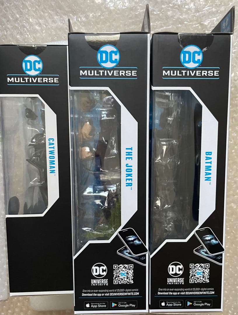 DCマルチバース バットマン・ジョーカー・キャットウーマンフィギュアセット
