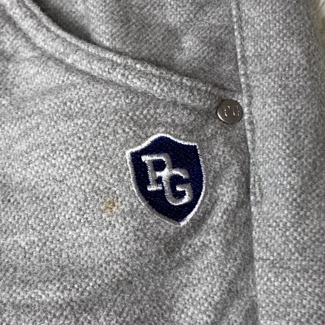 【裏起毛】パーリーゲイツ パンツ サイズ1 グレー ストレッチ 伸縮 PG