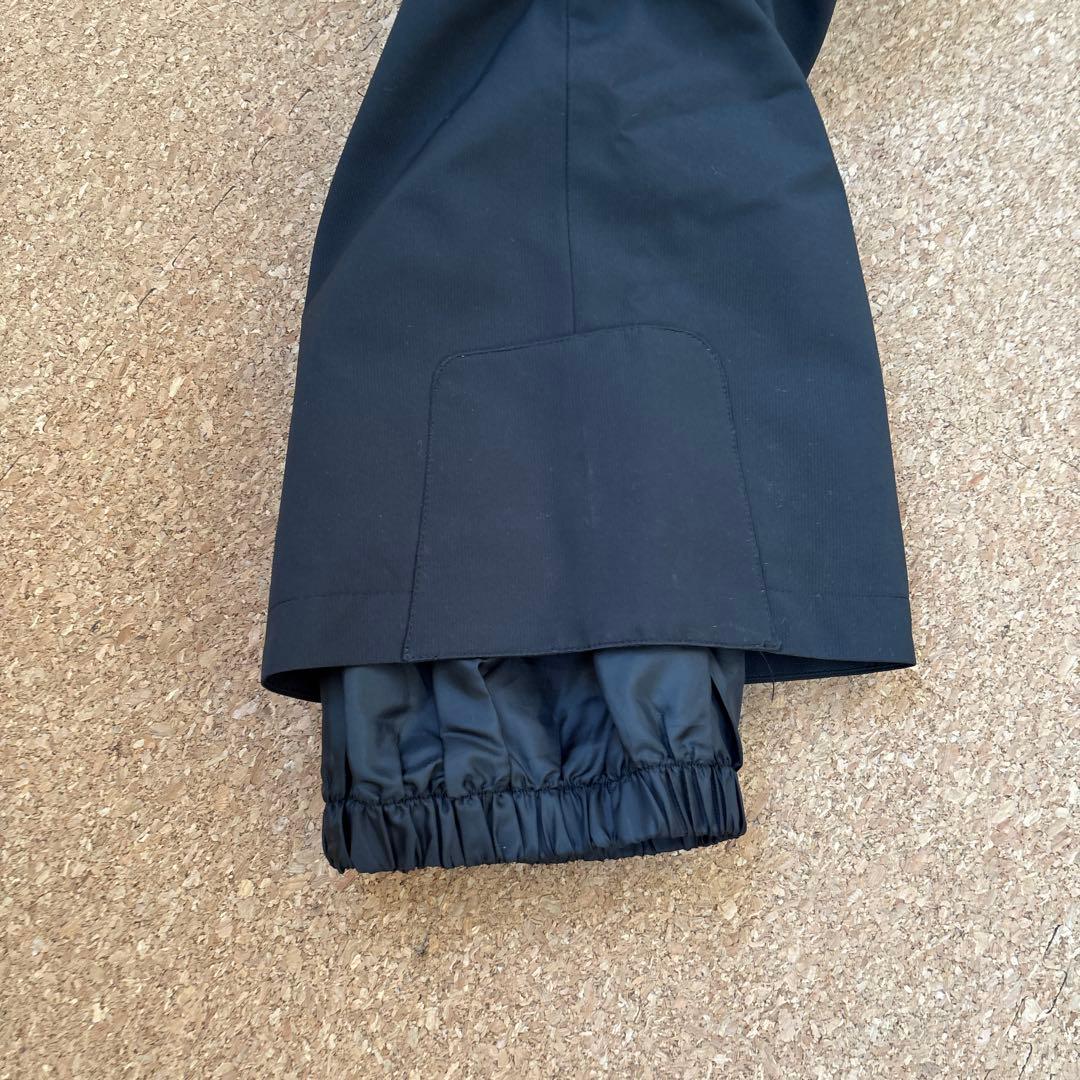 スキーウェア フード付き グレーと黒