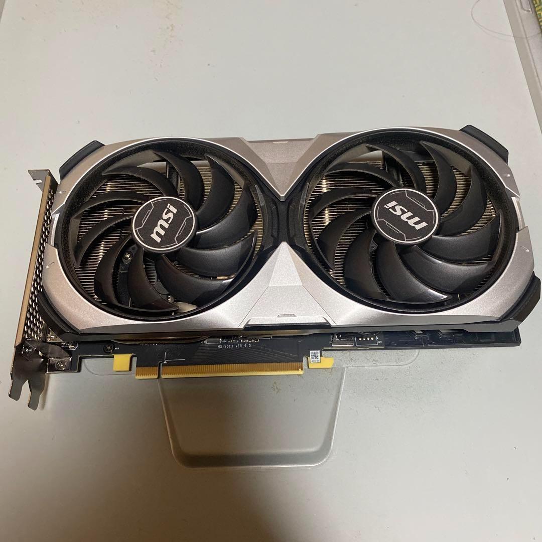 グラフィックボード・グラボ・ビデオカード MSI GeForce RTX 4070 VENTUS 2X