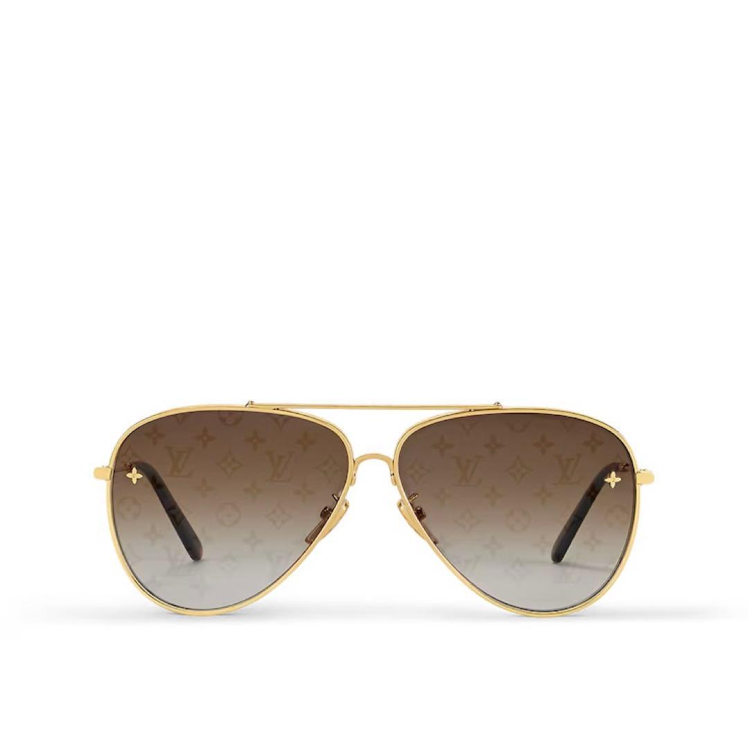 新作完売モデル！ルイヴィトン［サングラス］LVパイロット　ダブルブリッジ　メガネ