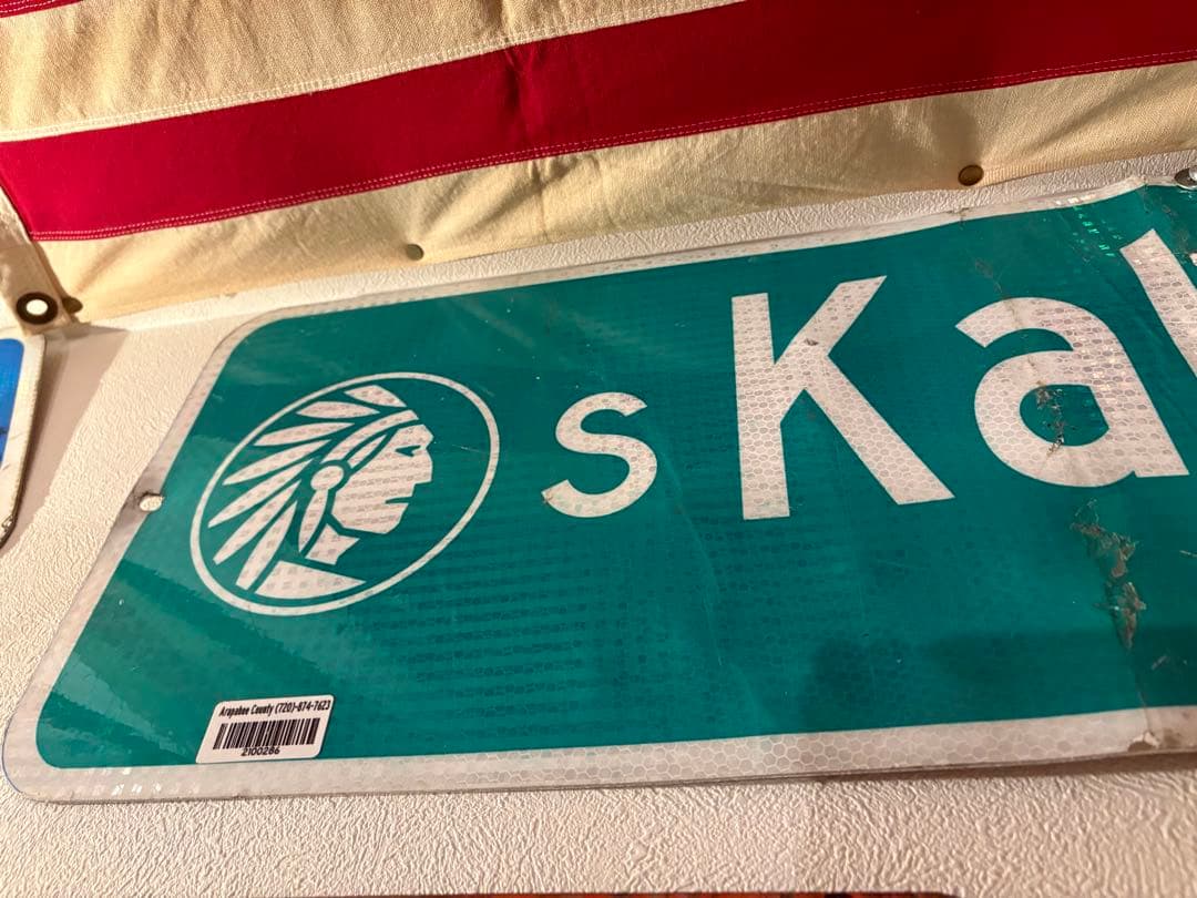 コロラド　ストリート看板