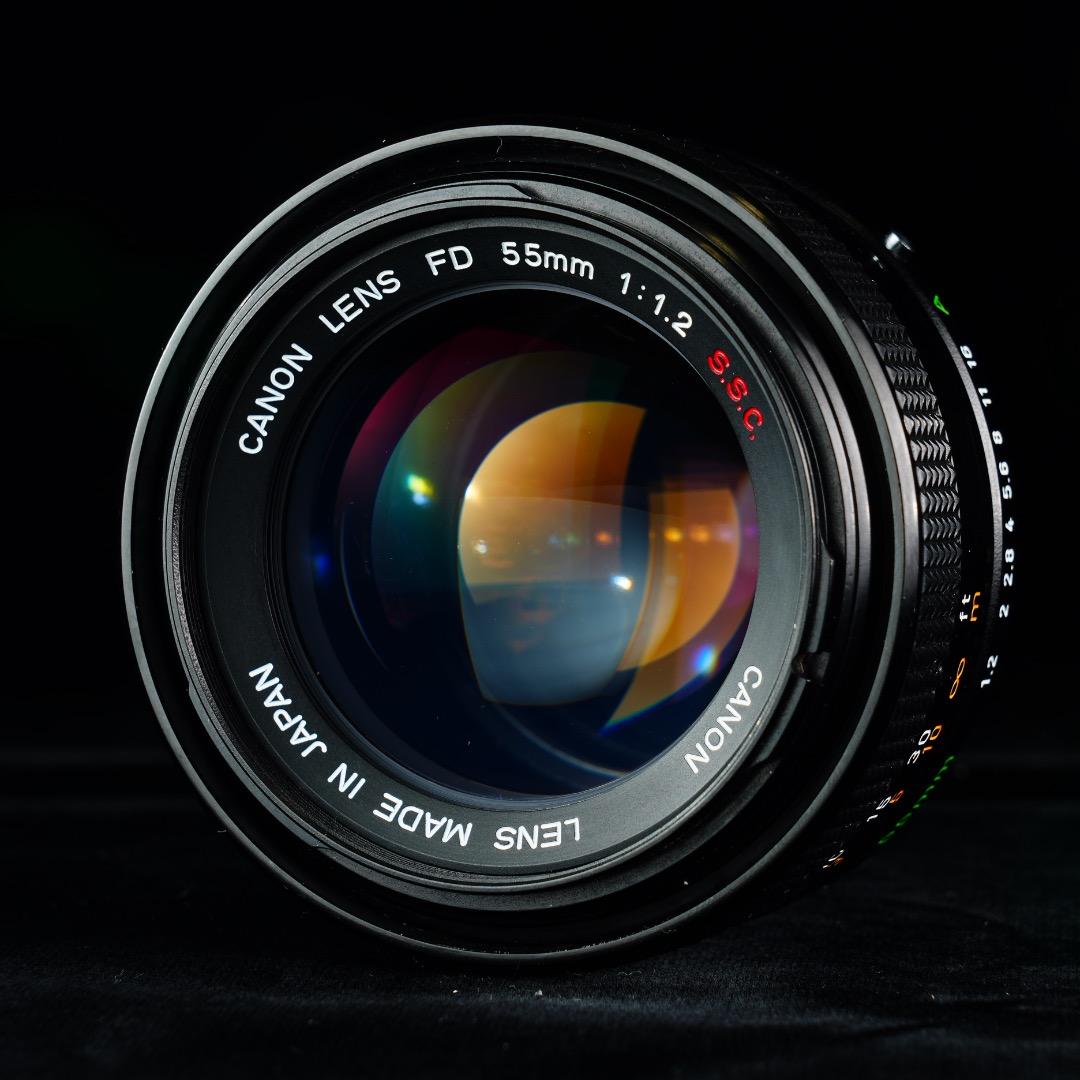 【伝説的名玉】動作◎ Canon FD 55mm F1.2 S.S.C 858