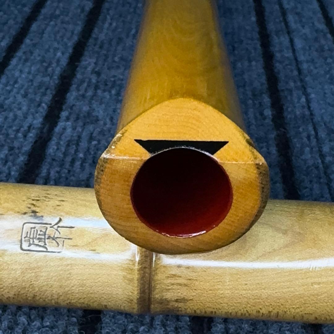 尺八 銘器 虚竹 六孔です。
