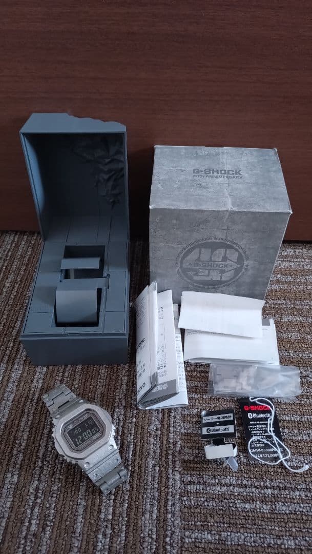 GショックGMW-B5000PS-1JR40周年記念モデル　フルメタル
