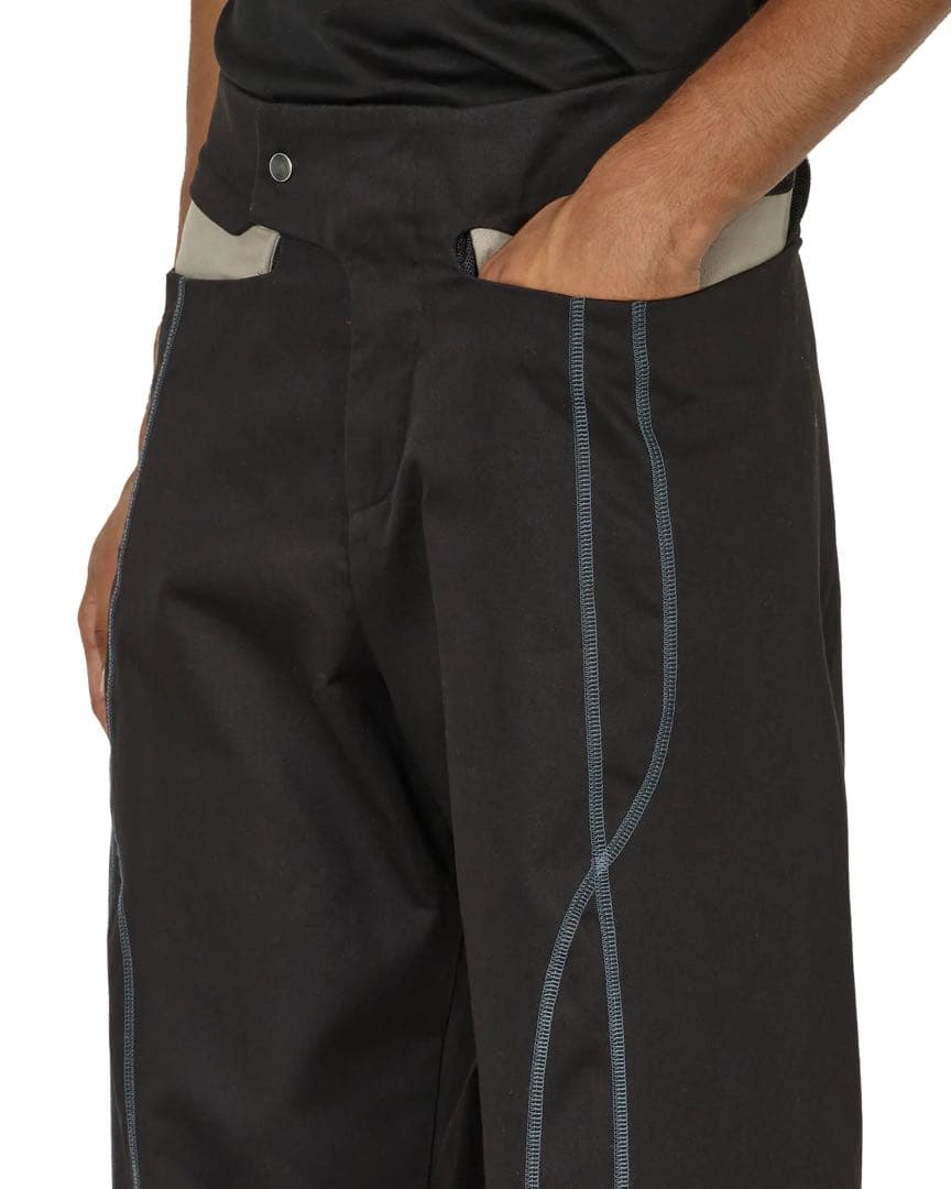 J.L -A.L black trouser pants 定価¥86500