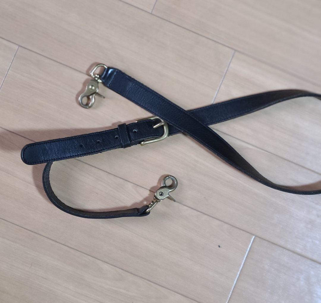 COACHコーチヴィンテージレザーバック黒5181