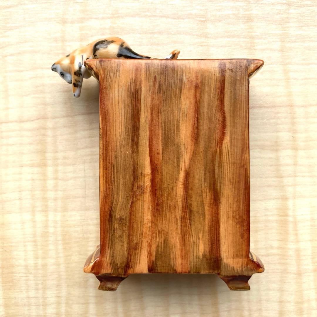 リモージュボックス　キャビネット猫