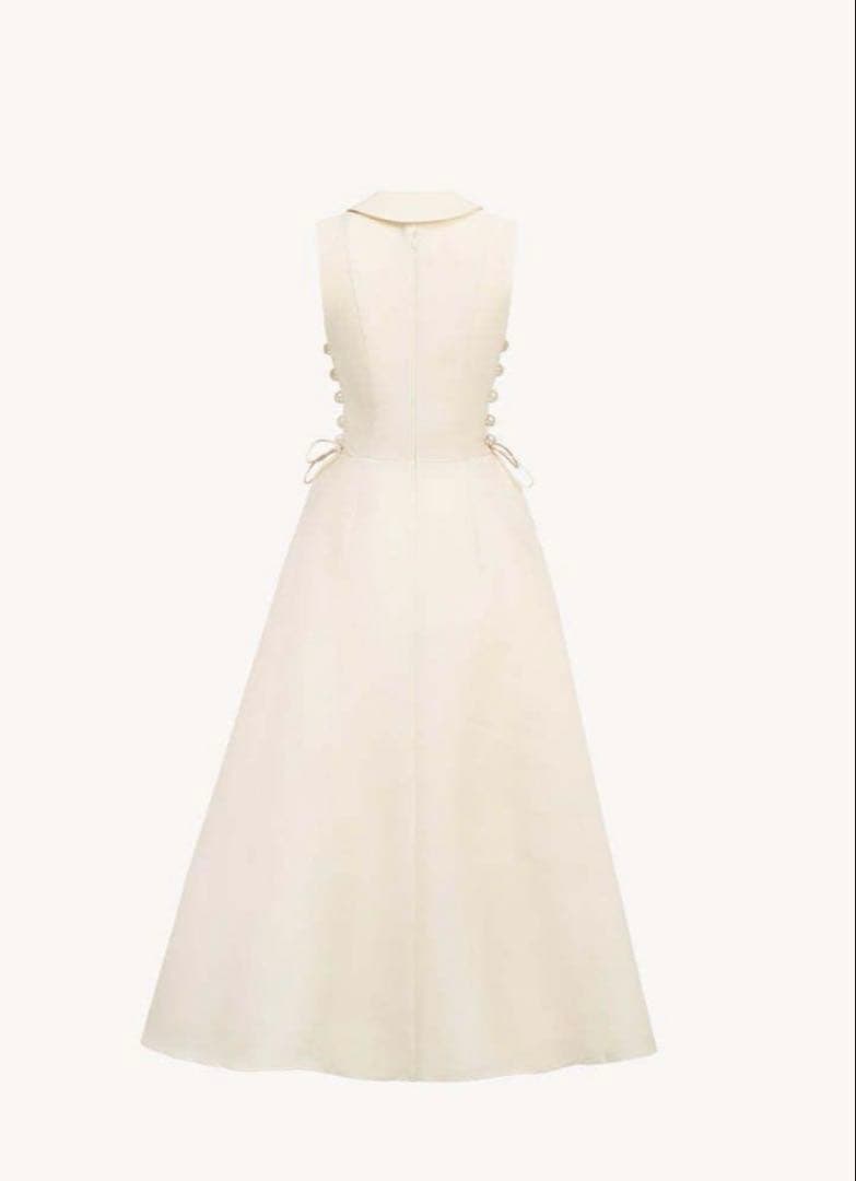 GIANA パール付き　ドレス ブラック