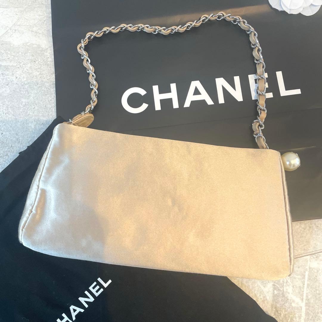 本物！未使用 レア　CHANEL　シャネル パール バッグ