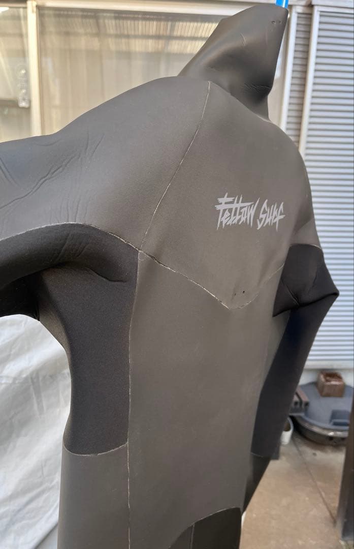 美品　5×3㎜セミドライ　ロングチェストジップ　XXLB