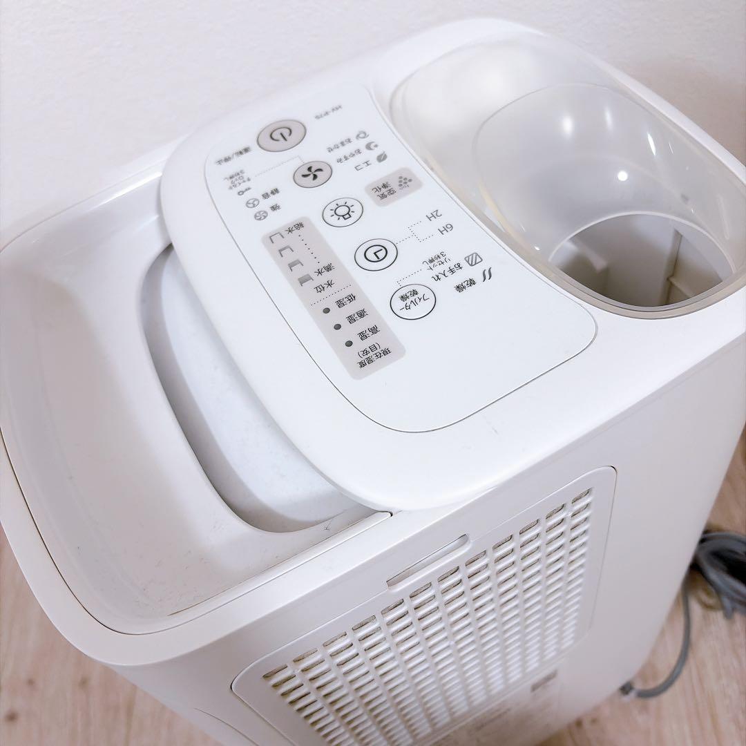SHARP 加湿器 HV-P75-W ホワイト 加熱気化式加湿器 2022年製