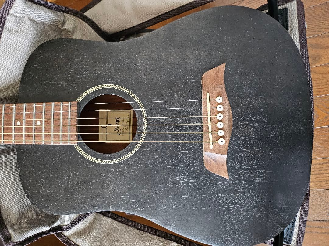 Sヤイリミニアコースティックギター ブラック