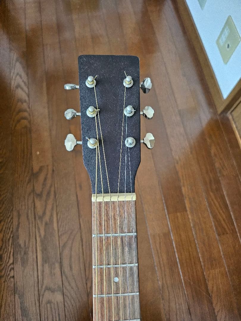 Sヤイリミニアコースティックギター ブラック