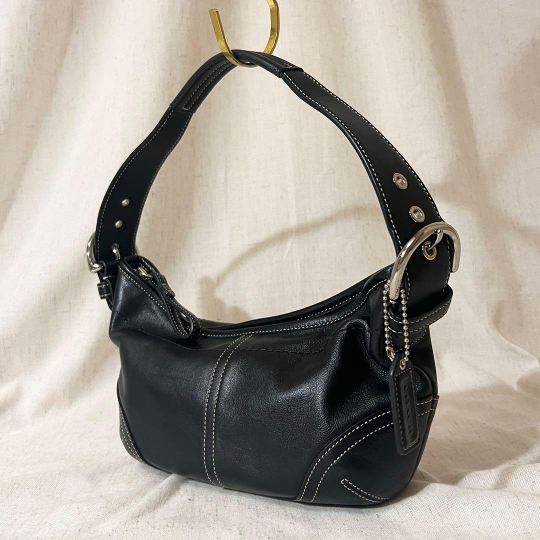 COACH｜コーチ Soho Mini ソーホーミニ レザーハンドバッグ