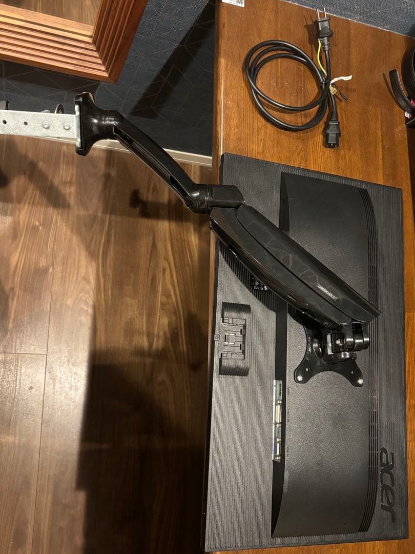 Acer モニター24インチ、モニターアームセット