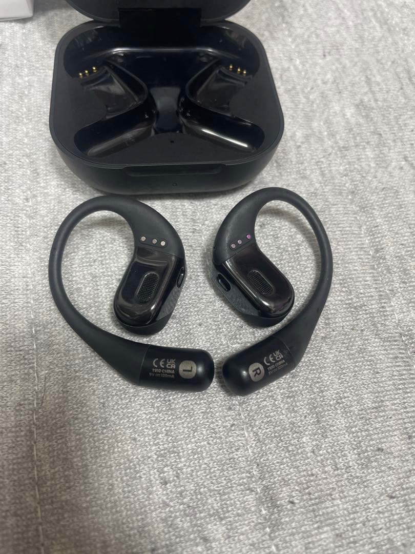 SHOKZ ワイヤレスイヤホン OPEN FIT BLACK