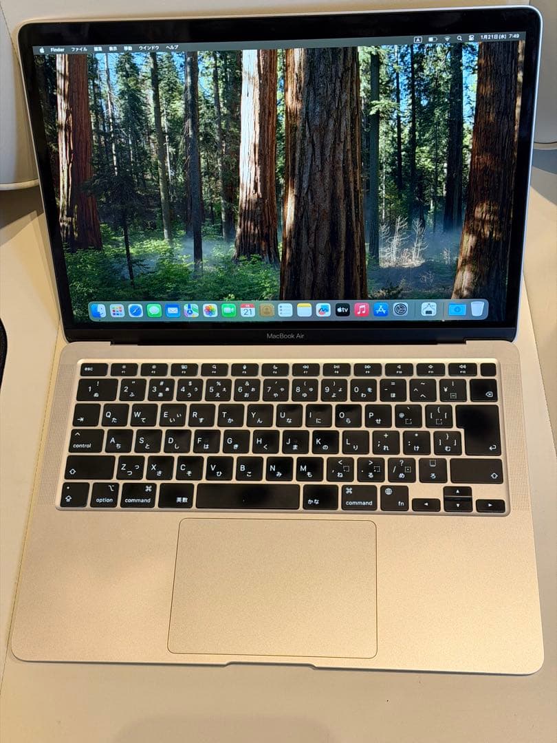 Apple MacBook Air (M1, 2020) シルバー JIS
