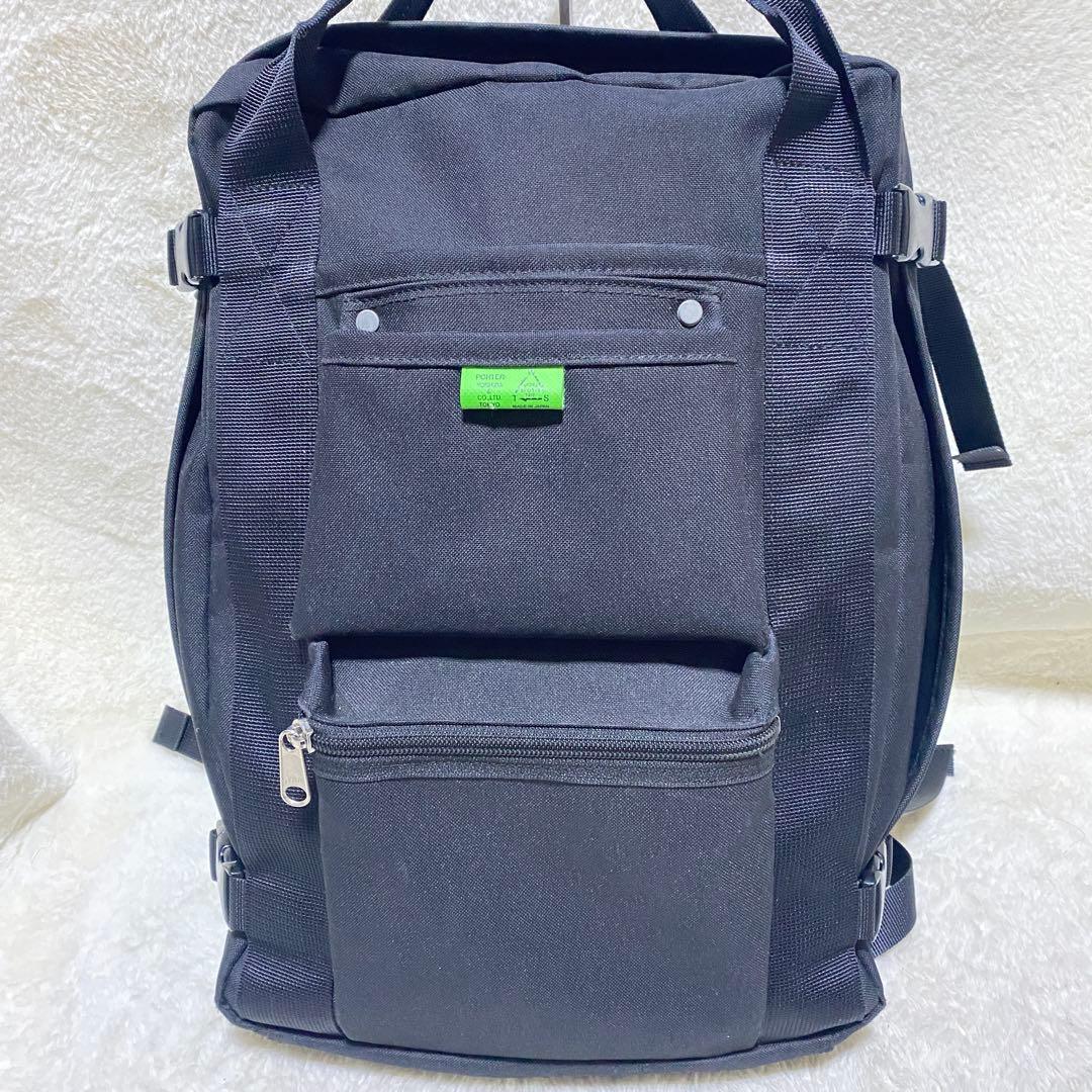 美品✨ ポーター ユニオン　リュック ユニセックス 大容量　A4 PC 可