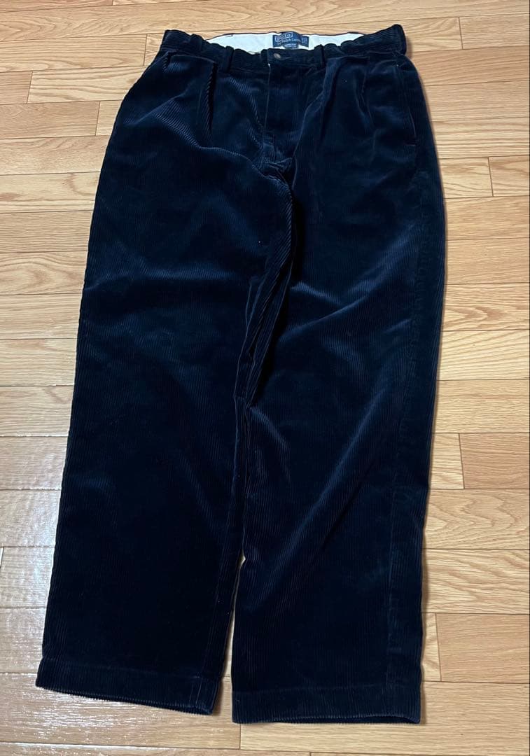Polo Ralph Lauren ネイビー コーデュロイスラックス