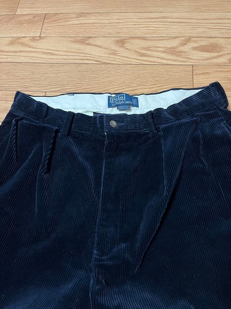 Polo Ralph Lauren ネイビー コーデュロイスラックス
