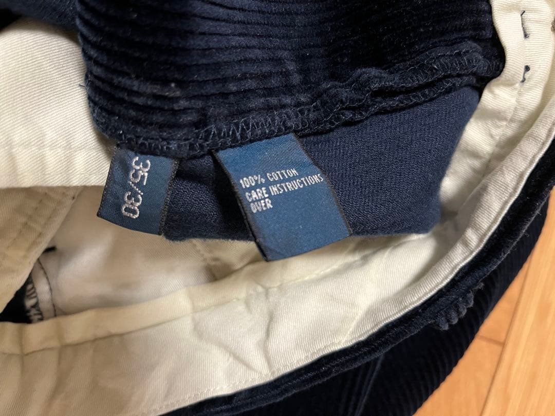 Polo Ralph Lauren ネイビー コーデュロイスラックス