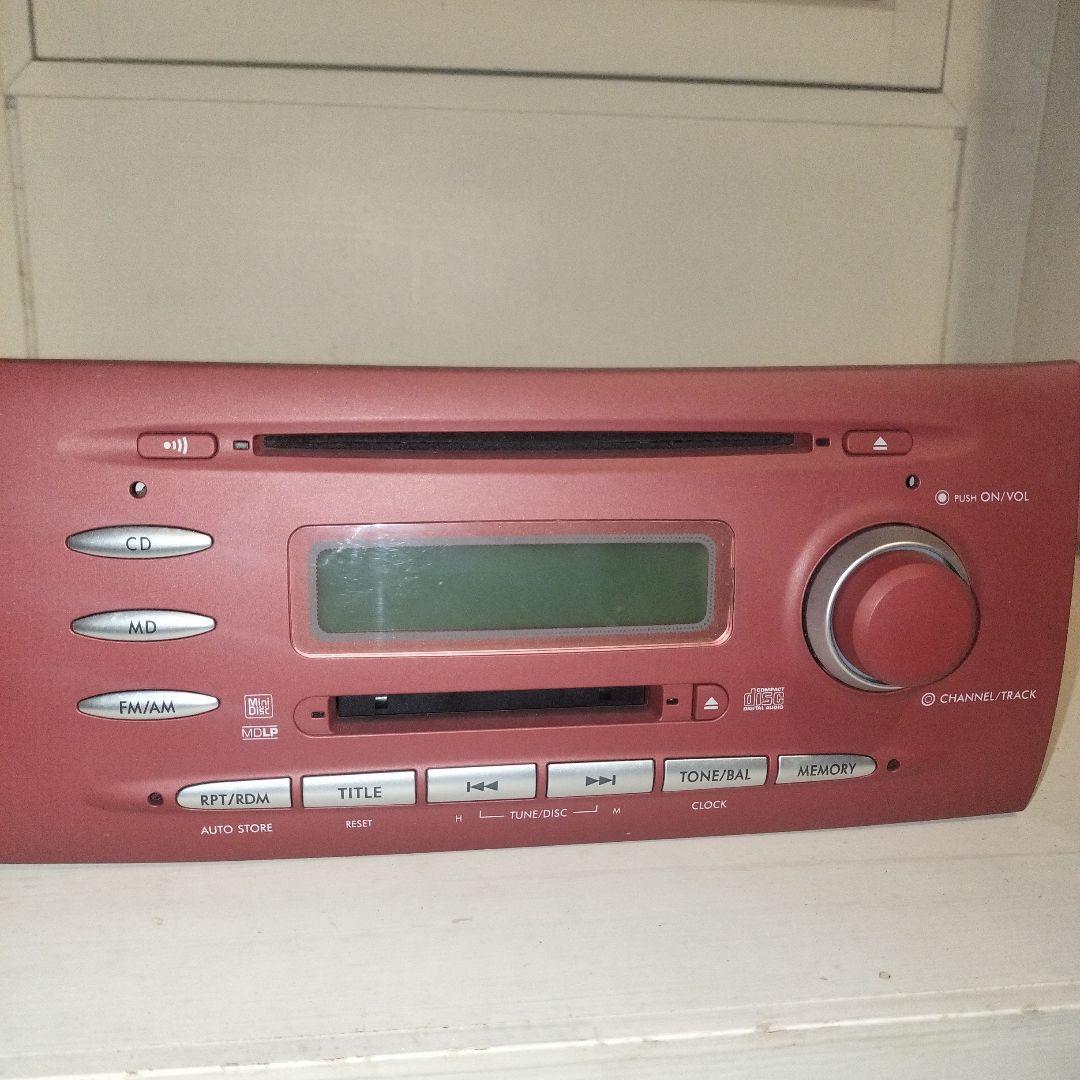 スバル　SUBARU純正　R1 R2 RJ系　CD/MDチューナー