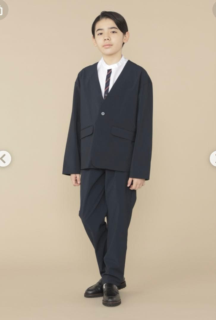 SHIPS KIDS スーツ　シャツ　3点セット　140 150 卒業式