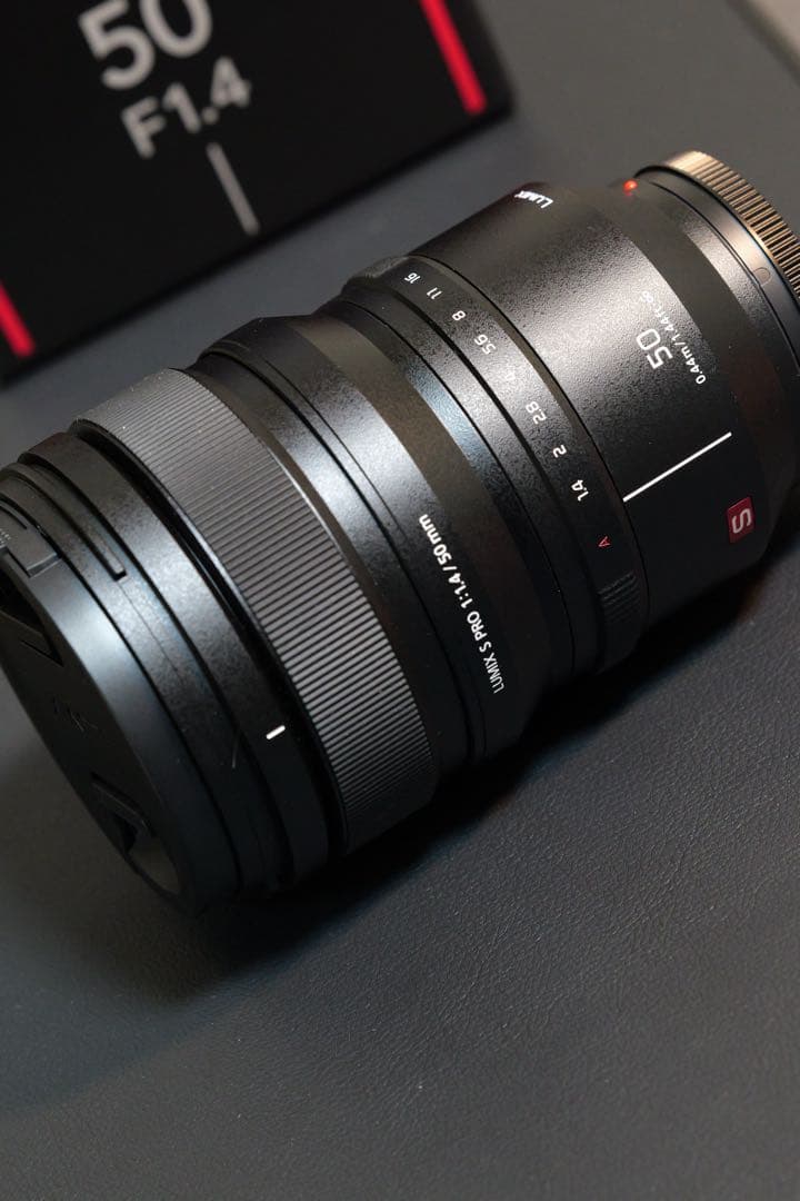 【箱付き】パナソニック LUMIX S PRO 50mm F1.4 単焦点レンズ