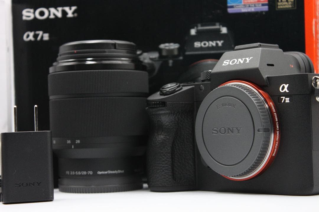 【美品】ショット数:6回 SONY α7 III ILCE-7M3 28-70