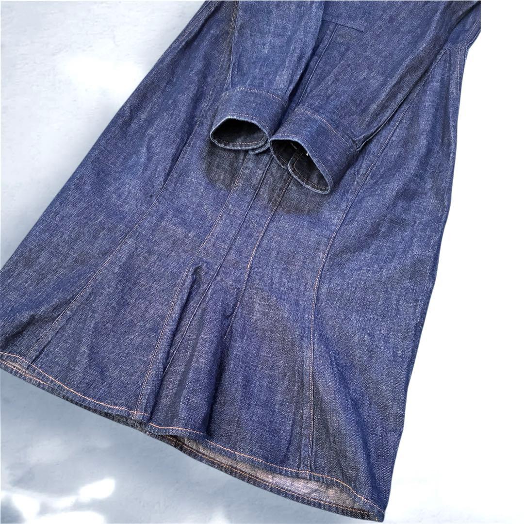 【未使用級✨】POLO RALPH LAUREN♪デニムシャツワンピース　S 綿