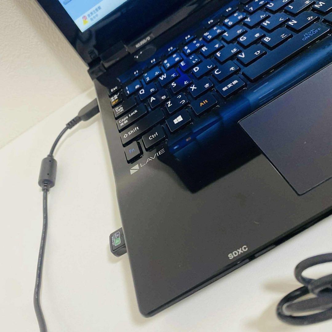 Y902 NECノートパソコンSSDメモリ8Gサクサク動く Windows11