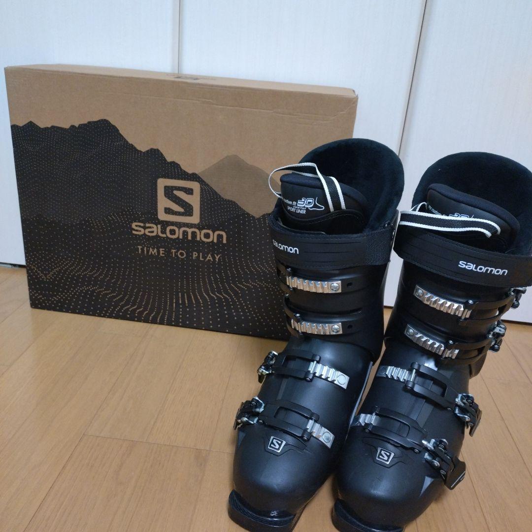 美品　Salomon S Pro 80 スキーブーツ 黒　26〜26.5cm