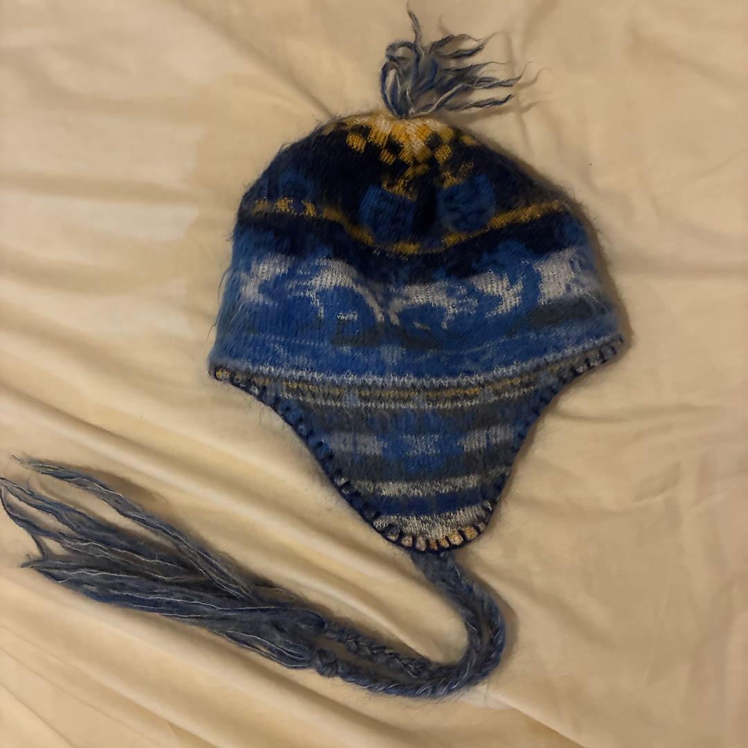 ド*ー様 Vivienne Westwood ニット帽 耳あて付き