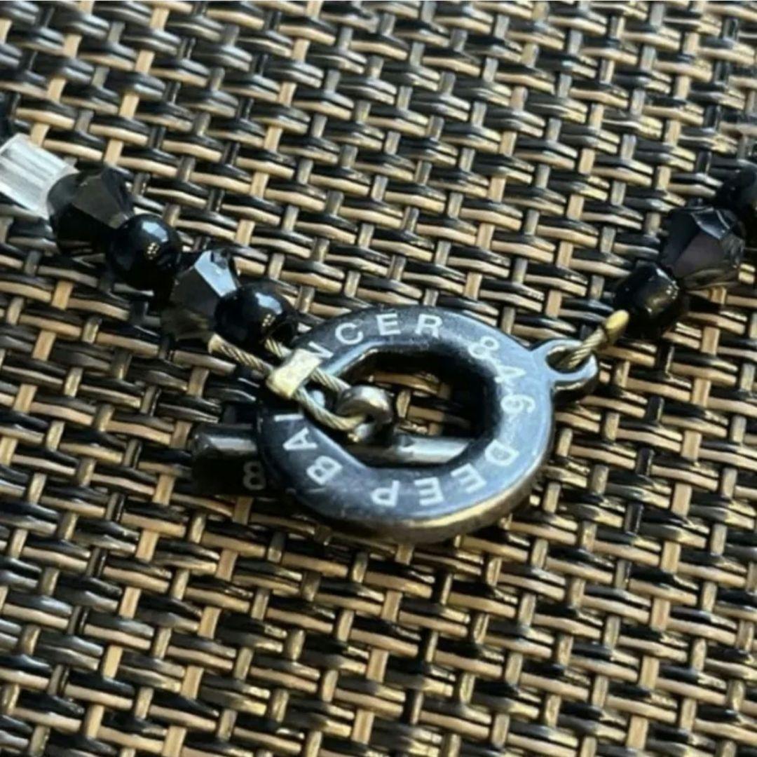 ヤジロ ネックレス 846 4シリーズ black×black 50cm