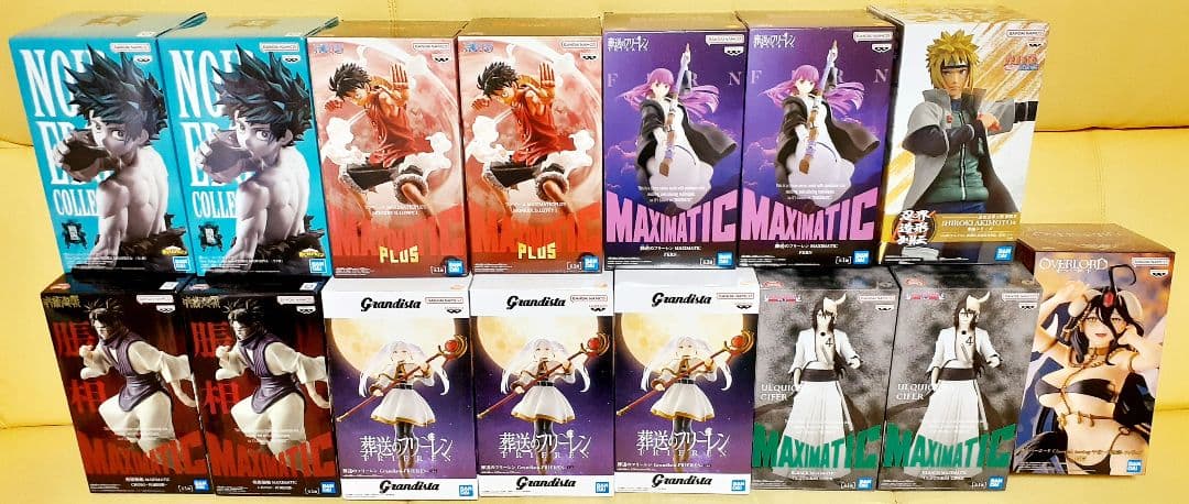 15体セット　ヒロアカ　ワンピース他　最新入り　プライズ　フィギュア　まとめ売り