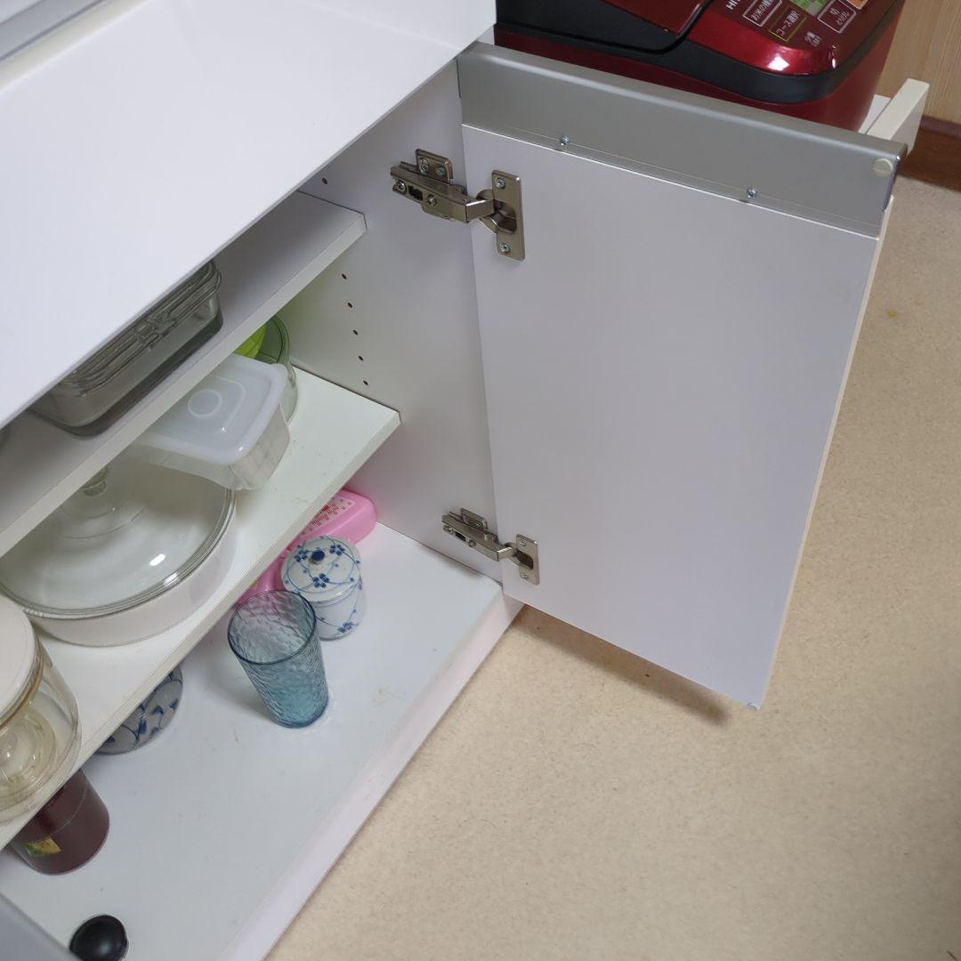 ニトリ　キッチンボード　カップボード食器棚　たのメル便込み価格　良品