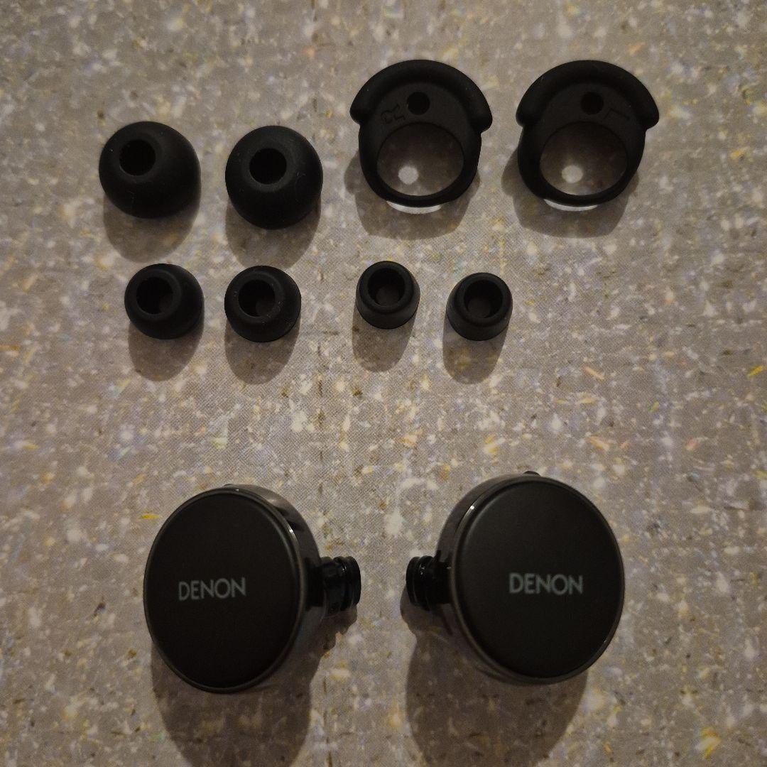 【イヤホン本体のみ】Denon PerL Pro ワイヤレスイヤホン ブラック