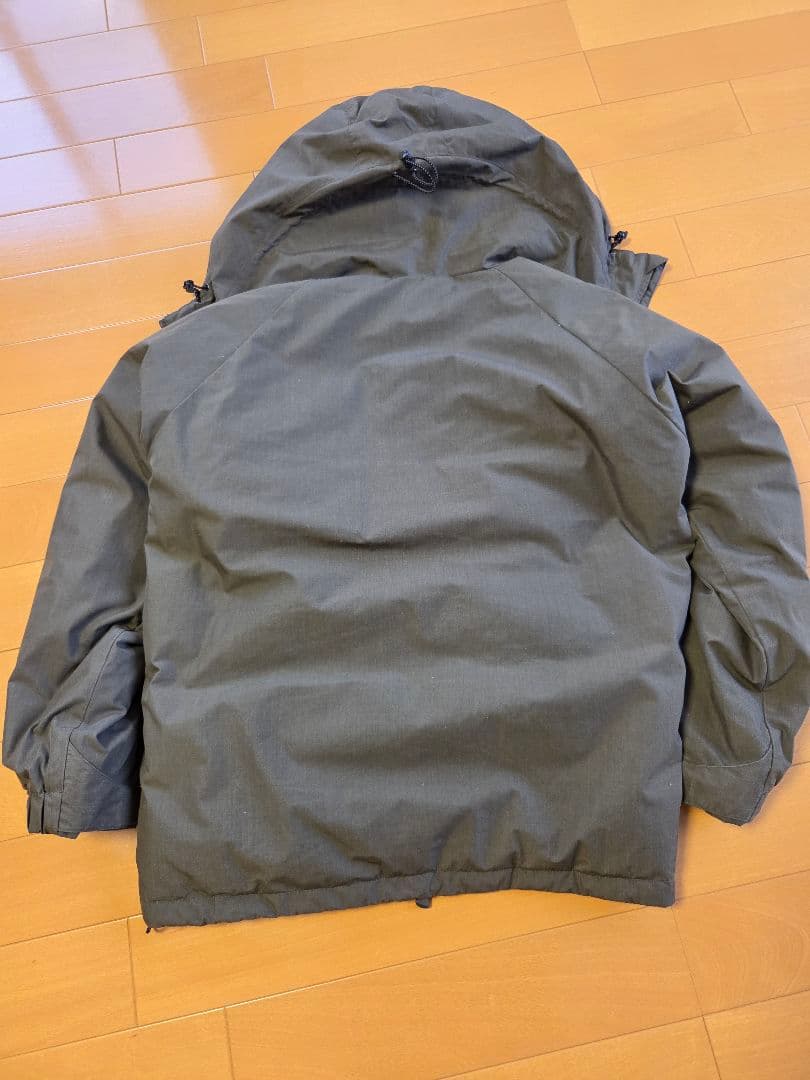 NANGA 焚き火ダウンジャケット カーキ 　　　　　オレンジ別注　希少な3L