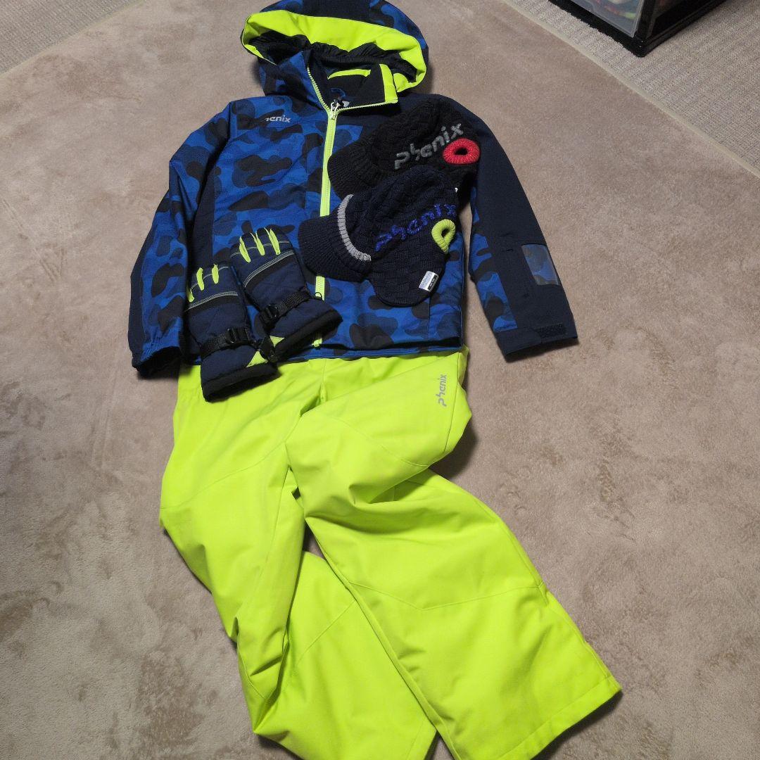magician.ns様　phenix スキーウェア140cm　帽子2点　手袋