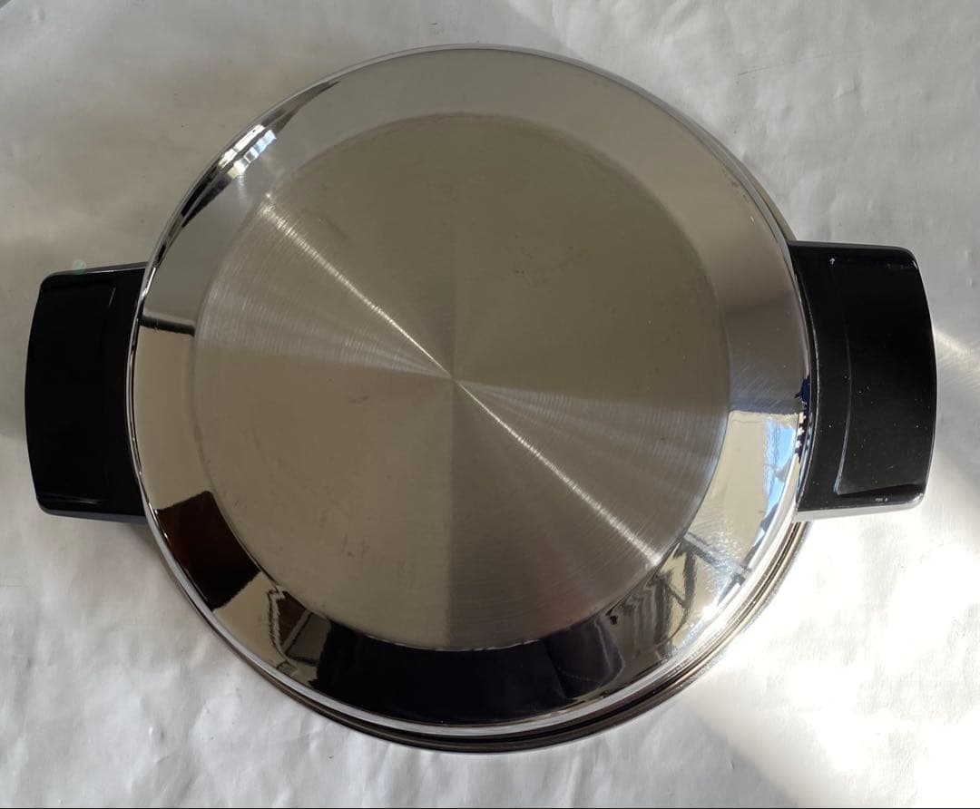 Queen 小　フライパン　セット　IH対応　蓋無　小ドームカバー付