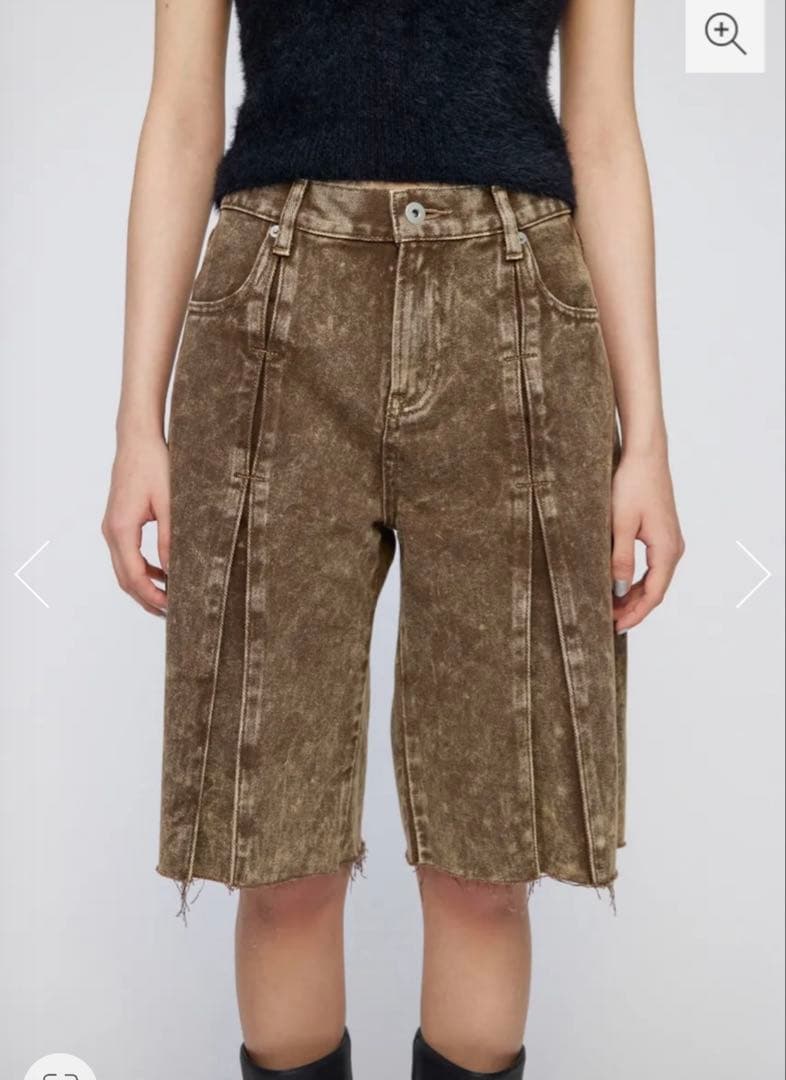 laguagem FRONT POINT ハーフデニム