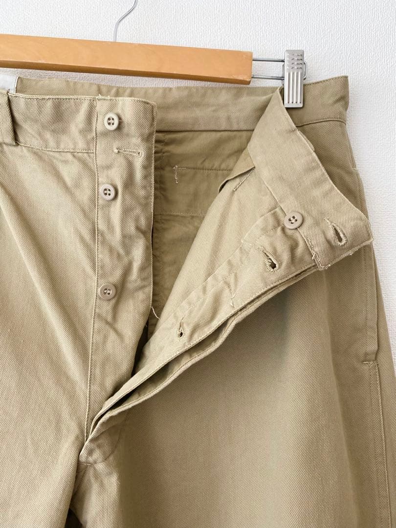 M52 チノ　トラウザー　実物　フランス軍