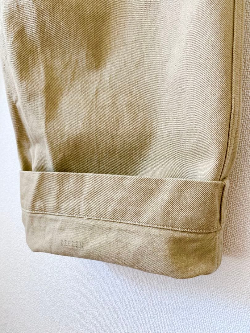 M52 チノ　トラウザー　実物　フランス軍